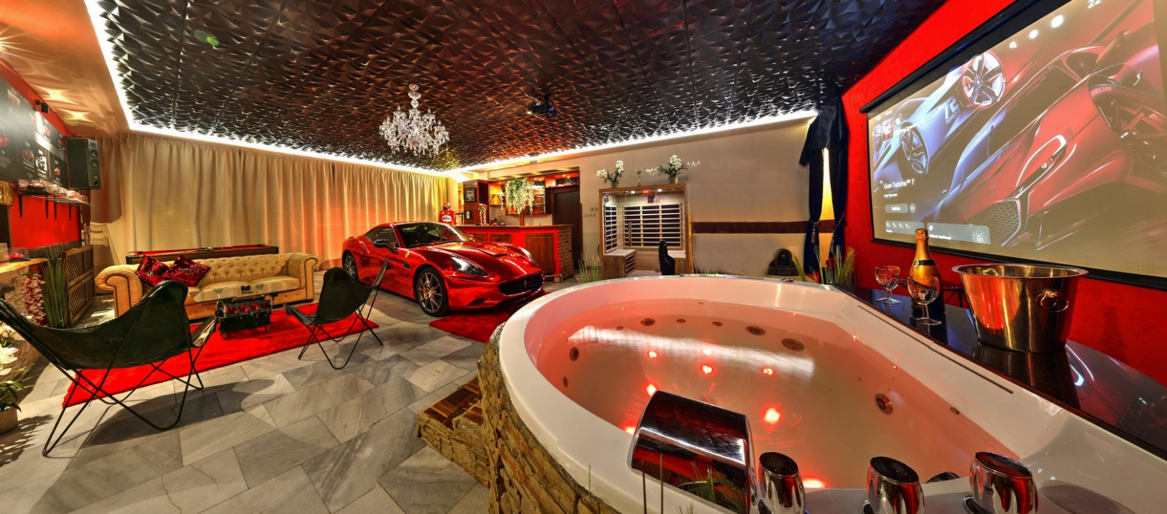 Ferrari apartmán wellness