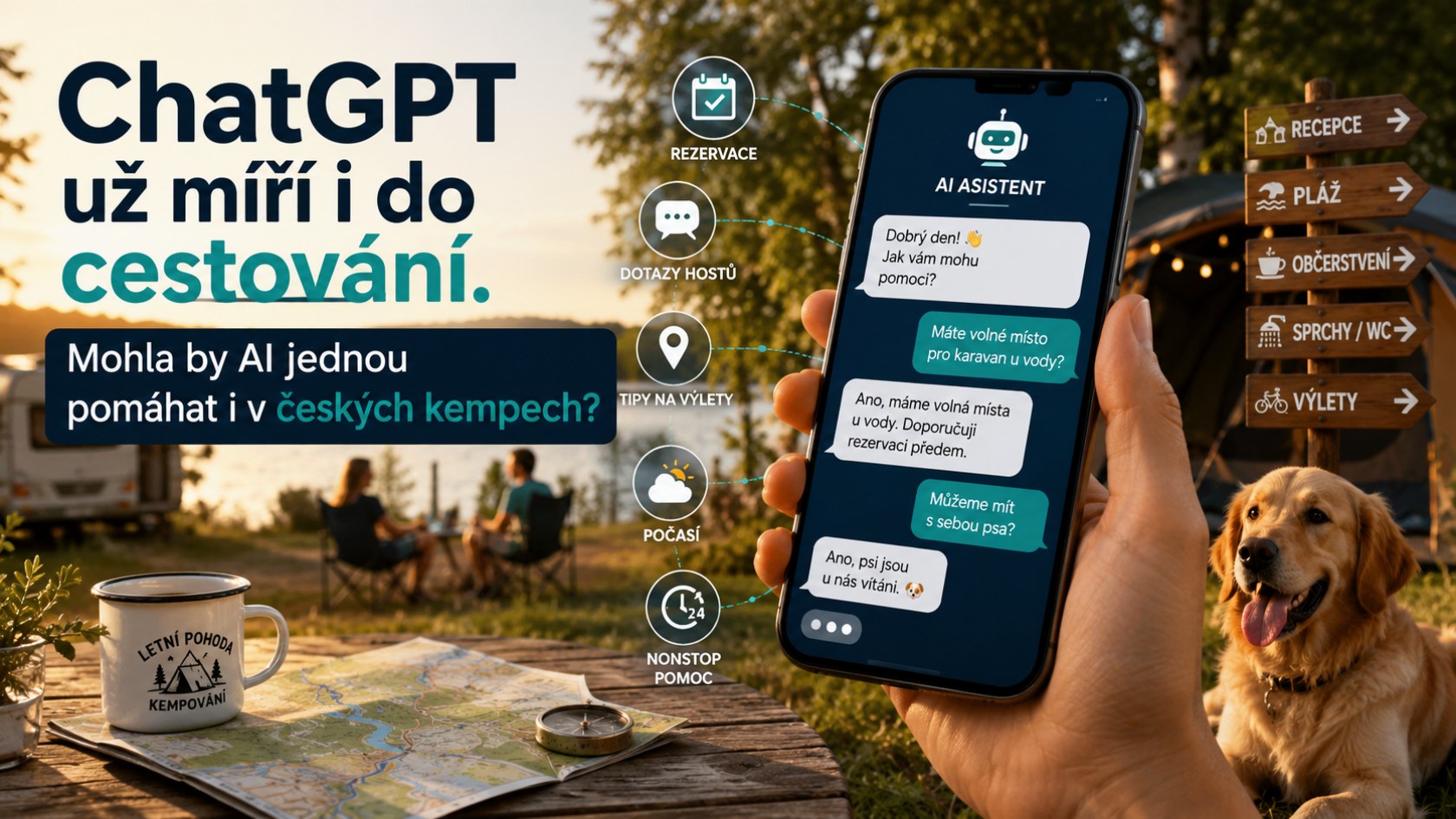 CHAT GPT jako navigator pro rezervace