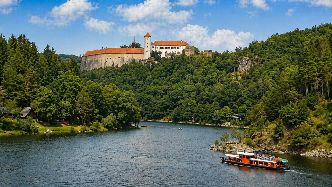 Hrad  Bítov na Jižní Morave u Vranova