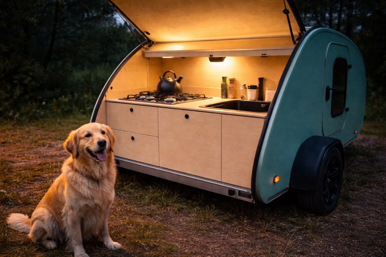 Pure camper - náhled - retro karavan
