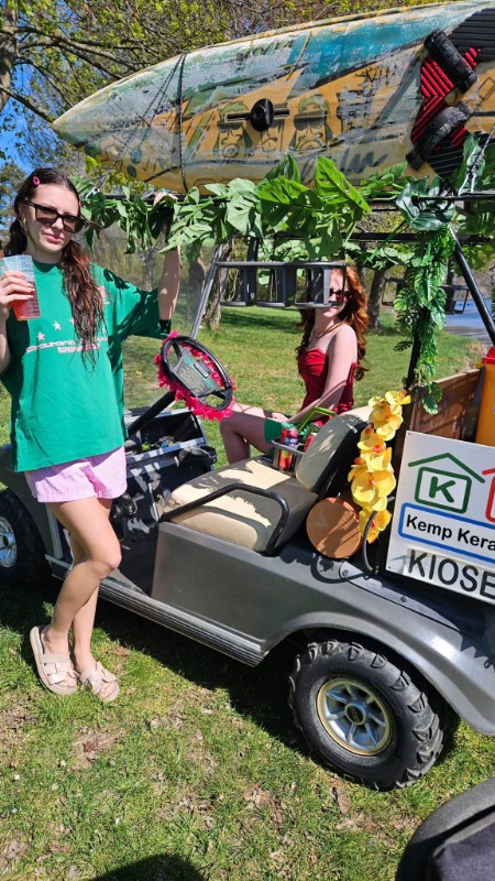 Mobilní kiosek v kempu Keramika