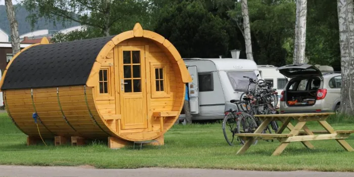 Azur Camping Regensburg - barely, karavany