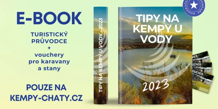 Ebook -kempy, vouchery karavany, stanování