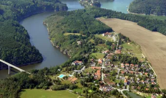 Resort a bungalovy Zvíkov - Ubytování s koupáním