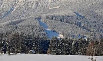 Lyžování u penzionu - Penzion Pepovka Bělá pod Pradědem