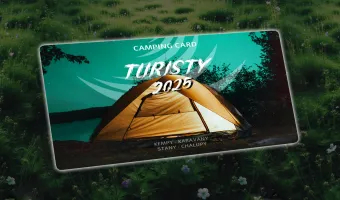 Camping Card TURISTY 2025