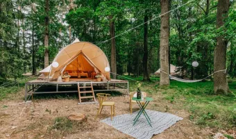 Panství Bechyně - glamping stany