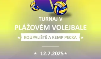 Koupaliště a kemp Pecka - Beach volleybal