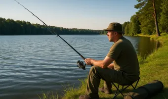 Autocamping Hluboký a rybaření rybník Hluboký
