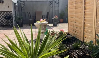 Dvůr u apartmánu - Pokoj č. 1 - Penzion Lena u jezera na jižní Moravě
