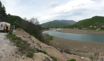 Kempovani u reky Neretva