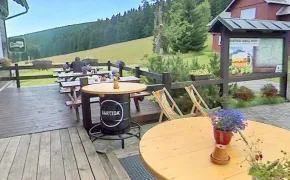 Penzion Sokolí boudy - Krkonoše - terasa