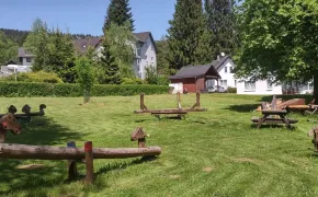 Apatmán na Lipně jižní Čechy - dětské hřiště a přilehlý park Slupečná