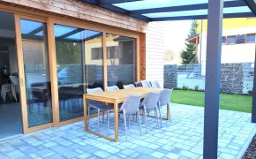 Venkovní terasa - Apartmán Staříč Lipová-lázně, Resort Helios Jeseníky