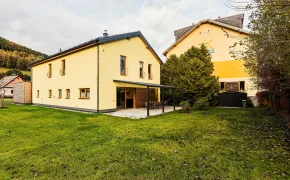 Apartmán A - zahrada s terasou - Apartmány U Stezek Lipová-lázně