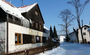 Chalupa v zimě - Chalupa Chiranka - ubytování Lipová-lázně, Resort Helios Jeseníky