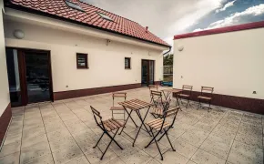 Terasa v pokojích 201 a 202 - Penzion Třetí Frejd Bořetice