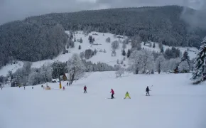 Lyžařský areál Velká Úpa - Horská Bouda na cestě Krkonoše