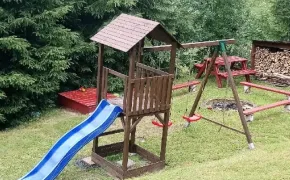 Společné prostory u chat - Chaty pod Knížecí Trojanovice