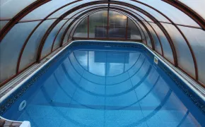 Bazén - Motel Charlie - ubytování chatky Kovač, penziony Český ráj, chaty Královéhradecko
