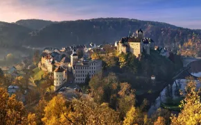 Penzion ve Skále, ubytování hrad Loket, Karlovarský kraj