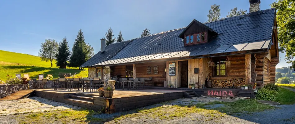 Horské sruby Haida - ubytování České Petrovice, Orlické hory