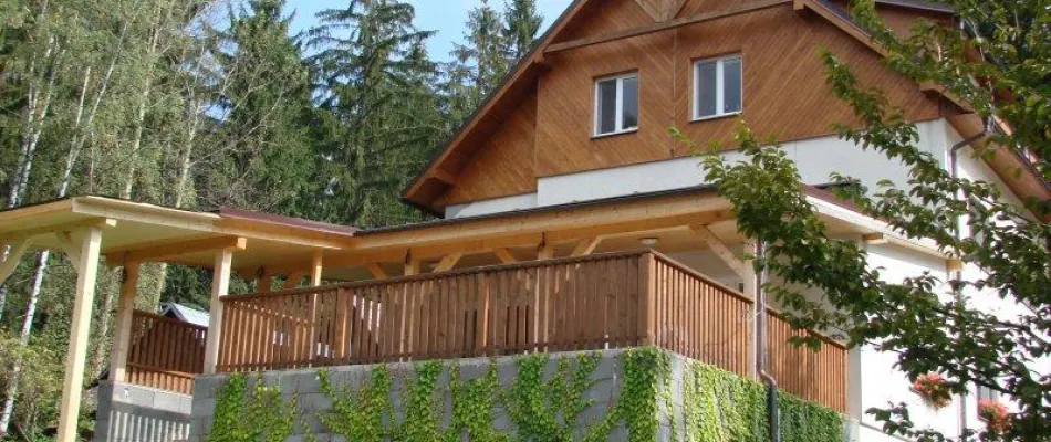 Chatový areál Marta - celoroční ubytování Horní Bečva