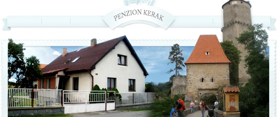 Penzion Kerak - Orlík, Jetětice, ubytování jižní Čechy u řeky Vltava