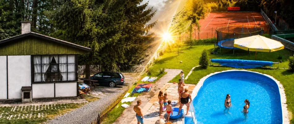 Rekreační areál Malá Hrdlička - Slapy