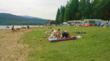 Caravan camping Horní Planá
