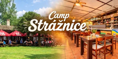 Kemp Strážnice - restaurace a stravování