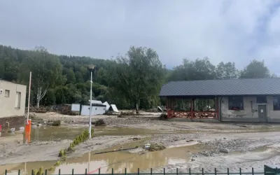 Autokemp Klíč - povodeň