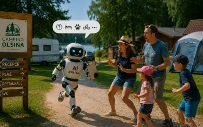 Asistent AI a české kempy