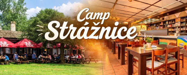 Kemp Strážnice - restaurace a stravování